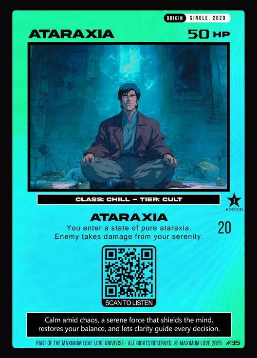 Ataraxia trading card